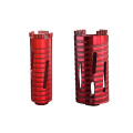 Turbo Diamond Segments Core Bits para Dry Coring Concrete